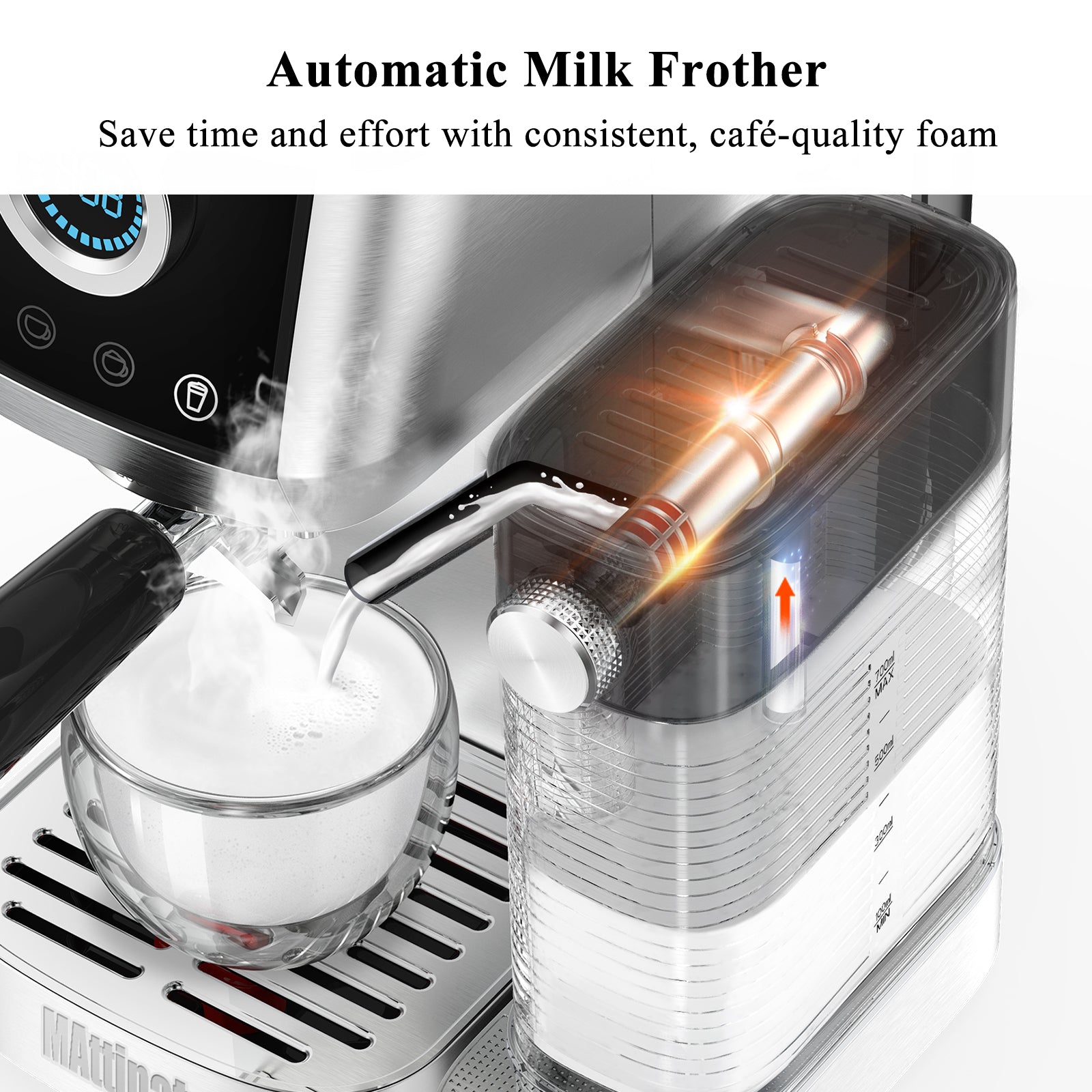 MAttinata Teodoro High-End Cappuccino Machine
