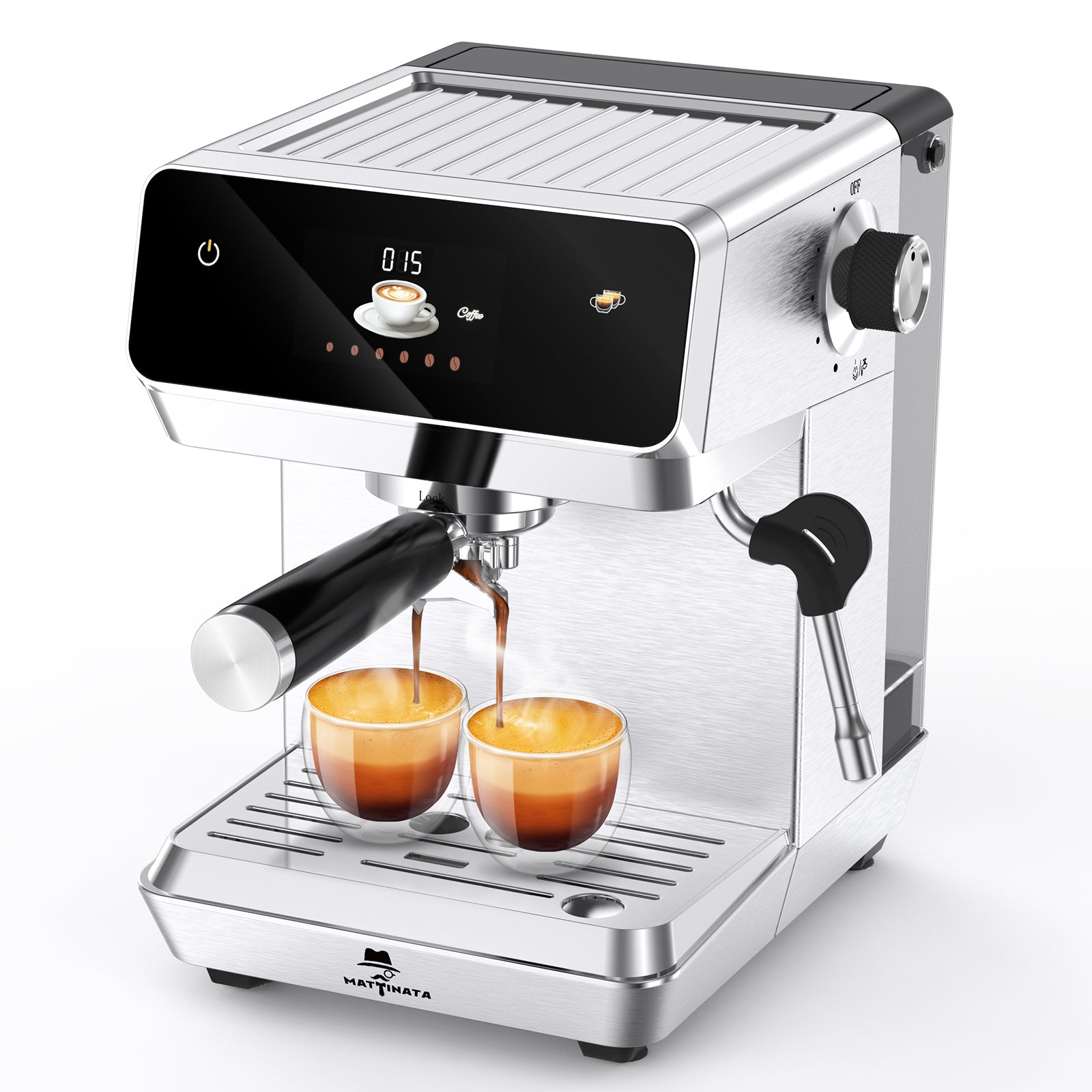 MAttinata Assopora 20 Bar Espresso Machine