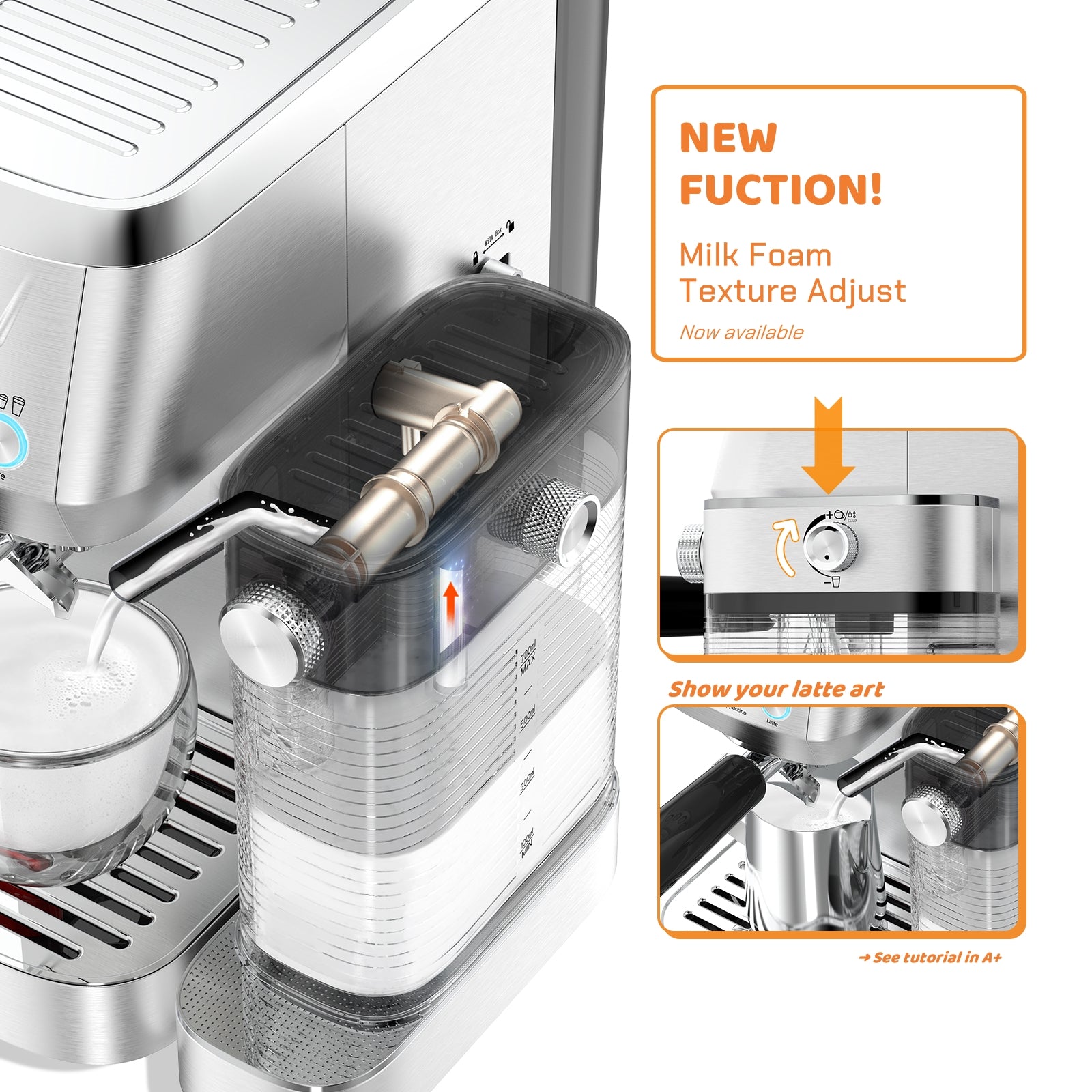 MAttinata Mattino pro Cappuccino Machine