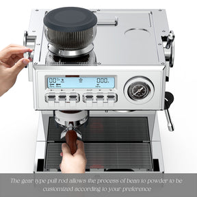 MAttinata CM1610A-CADENZA Espresso Coffee Machine with Grinder