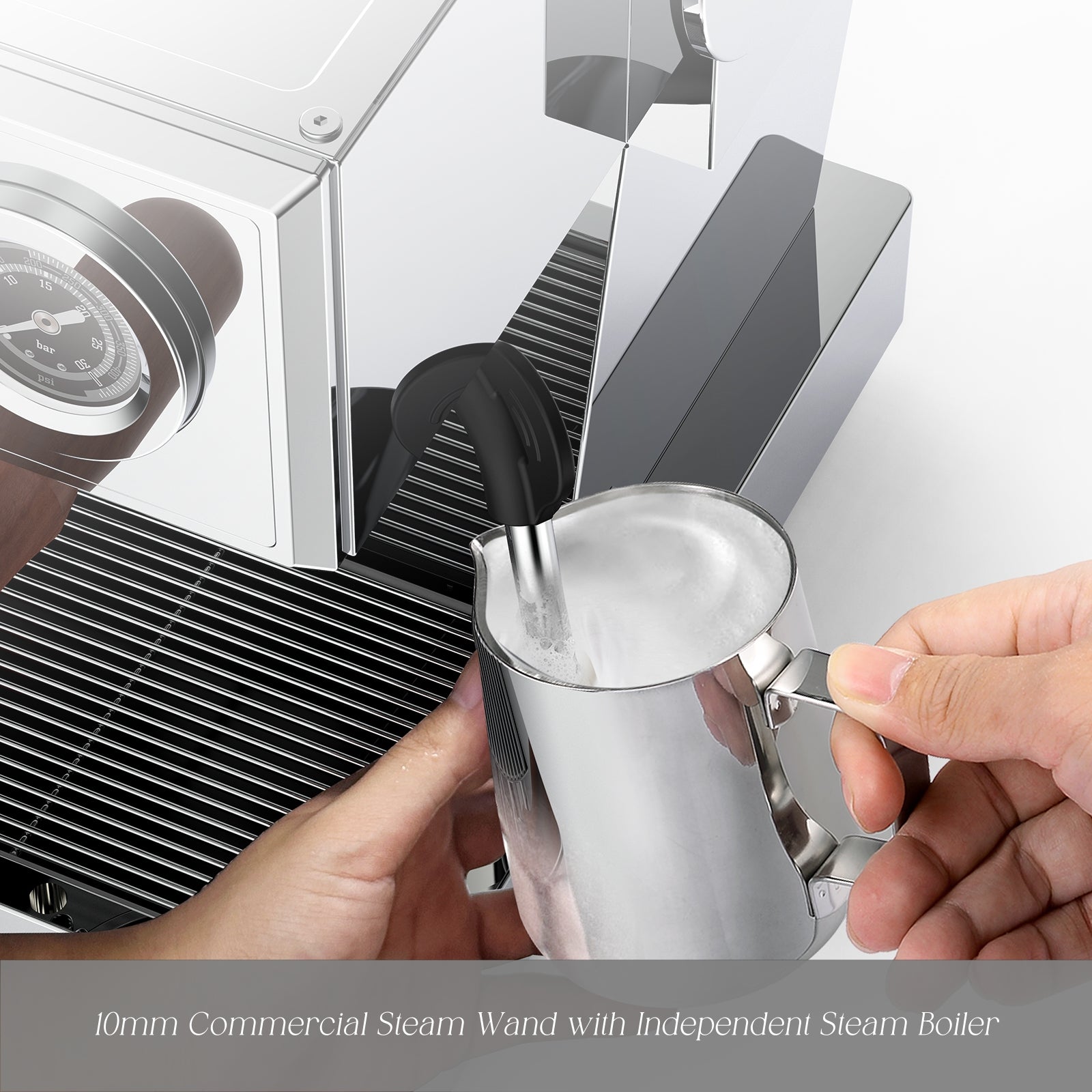 MAttinata CM1610A-CADENZA Espresso Coffee Machine with Grinder