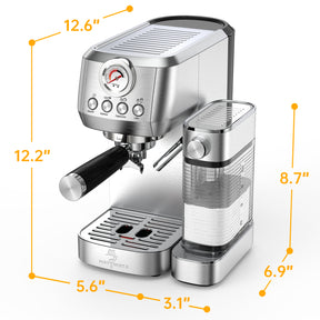 MAttinata I'Alba Pro High-End Cappuccino Machine