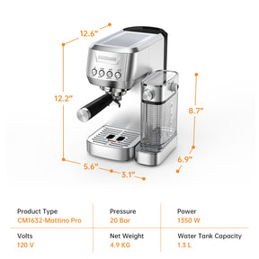 MAttinata Mattino pro Cappuccino Machine